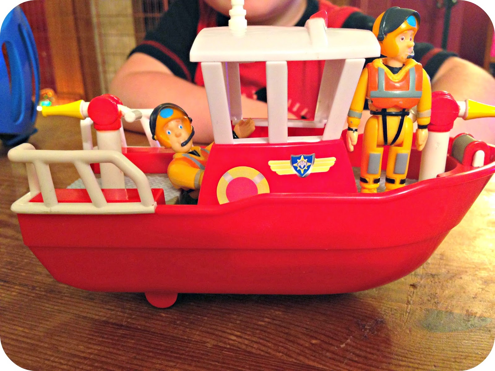 Fireman sam hotsell titan boat